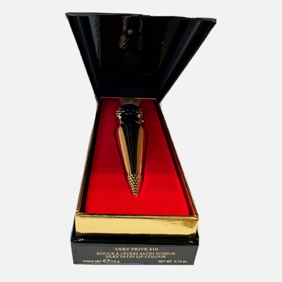 NEW Christian Louboutin - Silky Satin Lip Colour -VERY PRIVE 410 - Picture 5 of 5